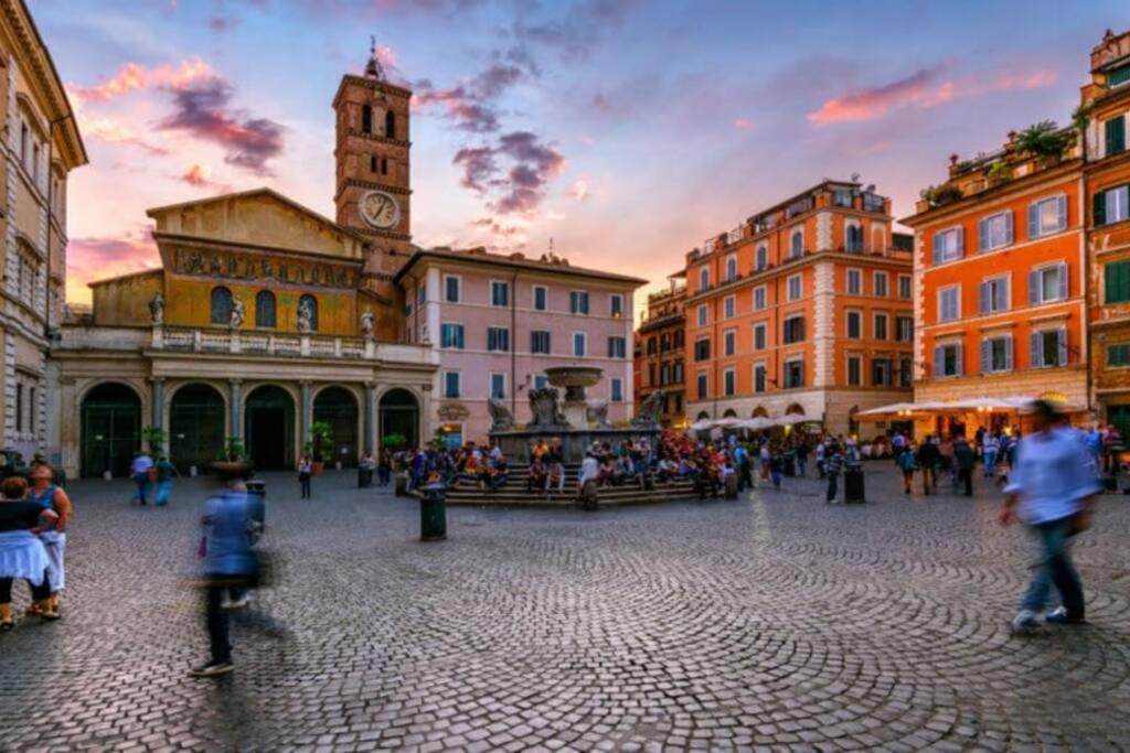 Elegante Open Space Con Vasca Idromassaggio A Trastevere Екстер'єр фото